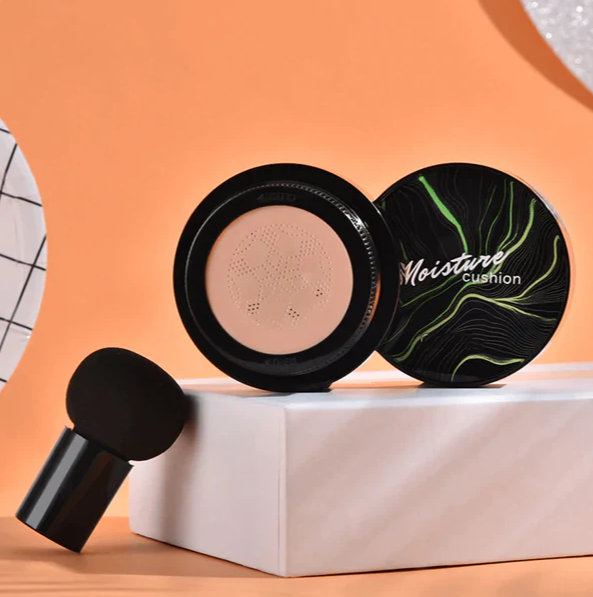 Base de maquillaje Moisture Cushion CC Cream | Resistente al agua